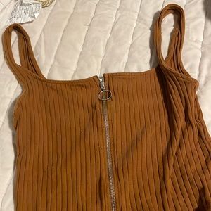 Rust colored tank top